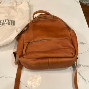 Duluth Lifetime Leather Backpack